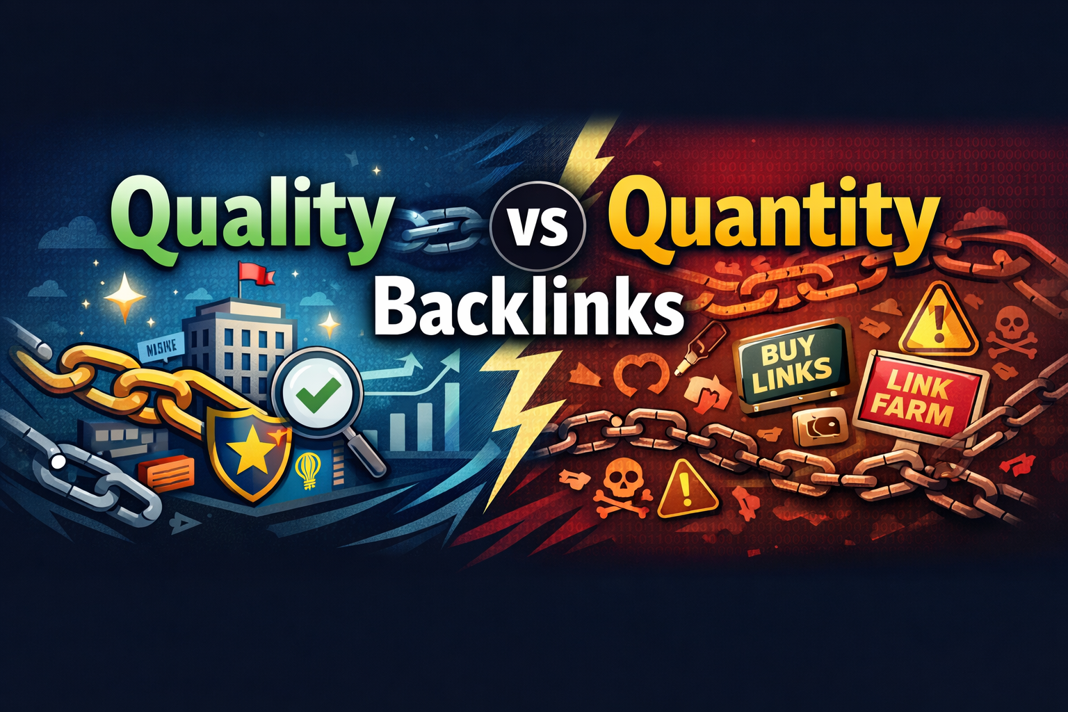 Quality vs Quantity Backlinks